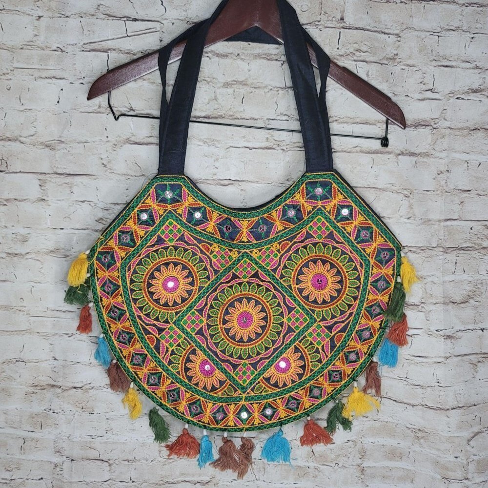 Cross-stitch OverSized‎ Bag Shoulder Beach